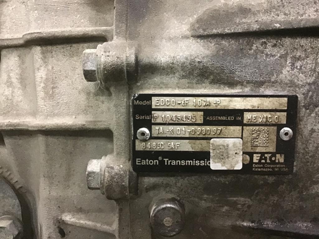 EATON EDCO6F107AP TRANSMISSION ASSEMBLY Shop Parts LKQ Heavy Truck