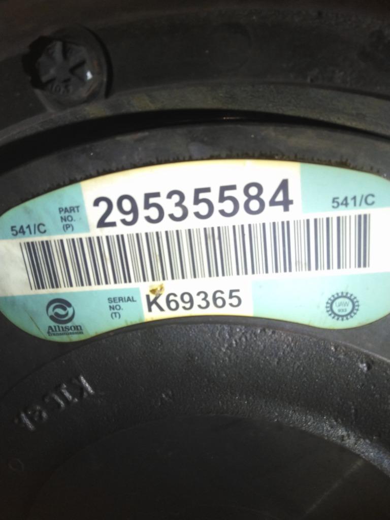 ALLISON B500 TRANSMISSION ASSEMBLY Shop Parts LKQ Heavy Truck