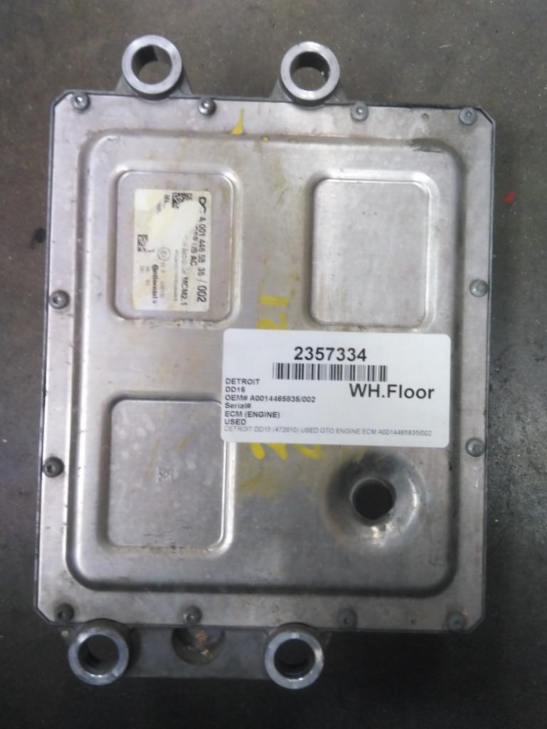 A0014465835/002 DETROIT DD15 ENGINE CONTROL MODULE (ECM) | Shop Parts ...