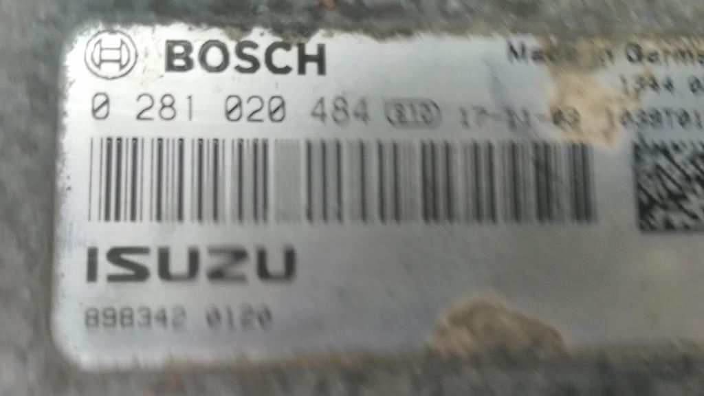 0 281 020 484 ISUZU 4HK1TC ENGINE CONTROL MODULE (ECM