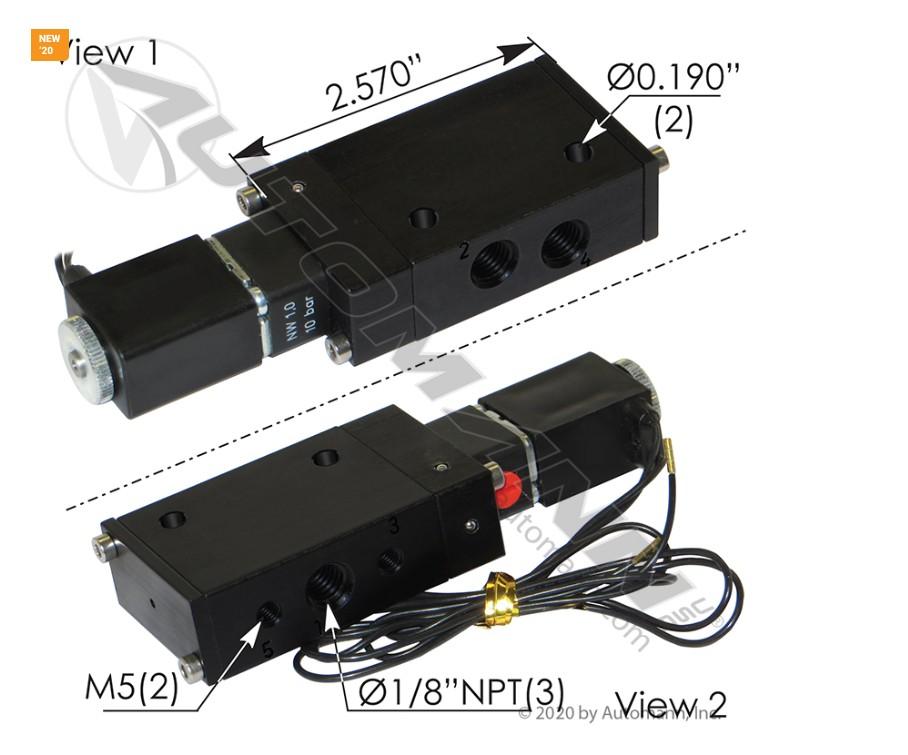 320134 320180 SOLENOIDS ALL VALVE AIR | Shop Parts | LKQ Heavy Truck