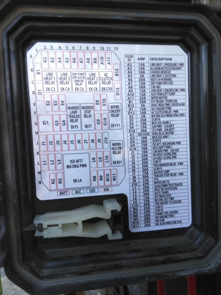 2020 KENWORTH T680 FUSE BOX | Shop Parts
