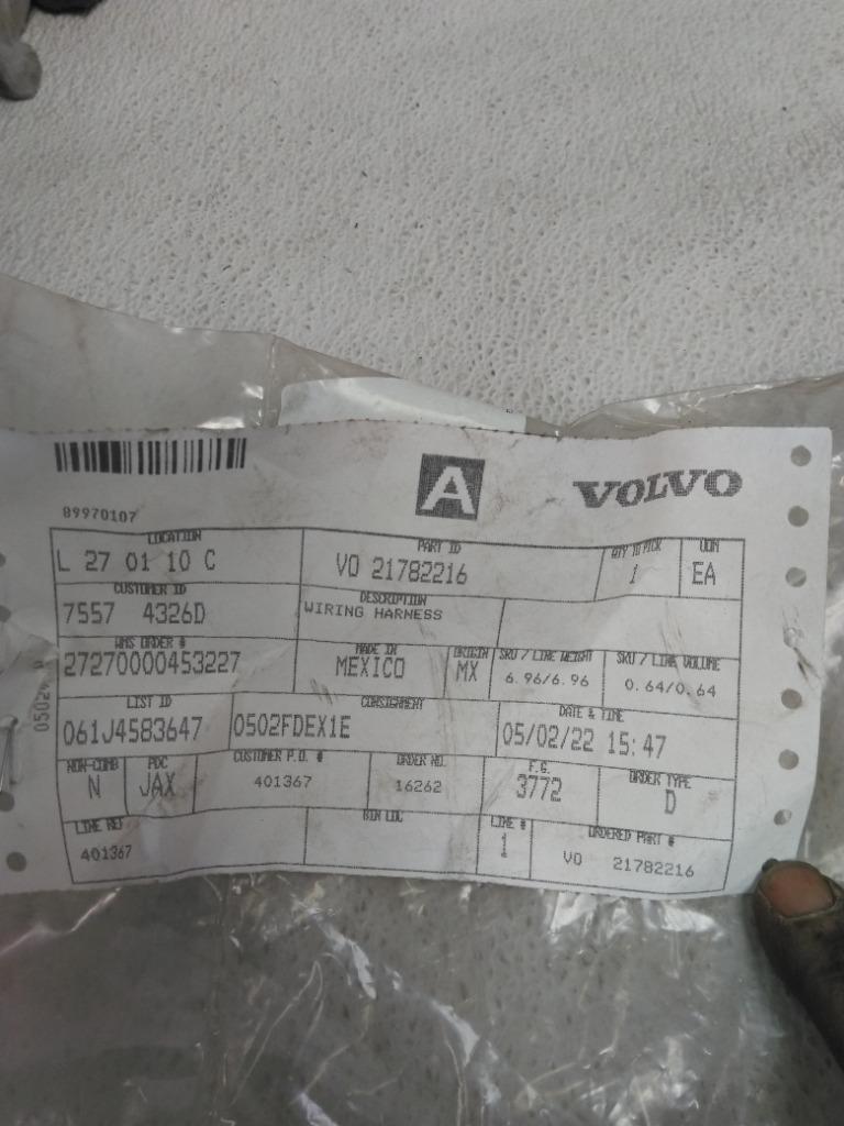 VOLVO VNL WIRING HARNESS - FRAME RAIL | Shop Parts | LKQ Heavy Truck